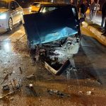 tokatta zincirleme kaza meydana geldi 2 kisi yaralandi GWI9VEYG