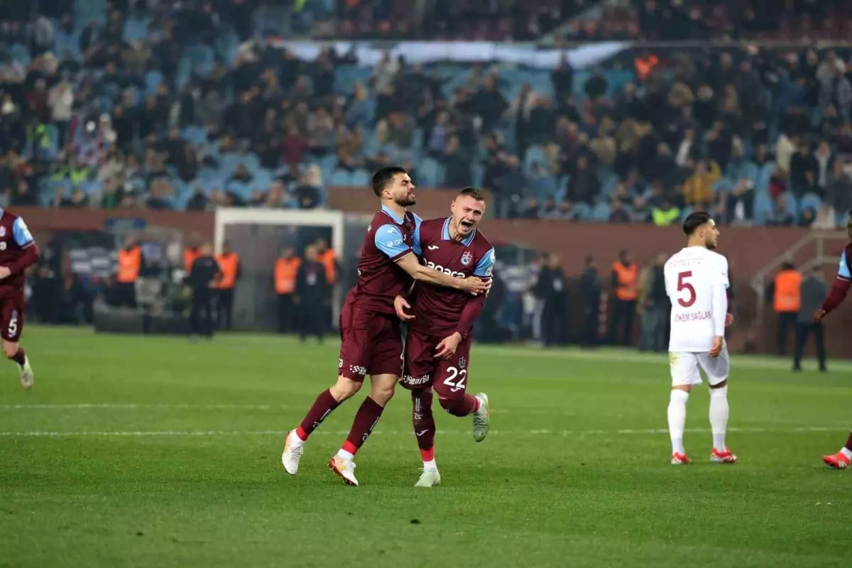 trabzonspor hatayspor maci beraberlikle sona erdi VtzWebVf