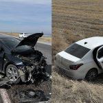 vanda iki araba kaza yapti 6 yarali mrhdiBru