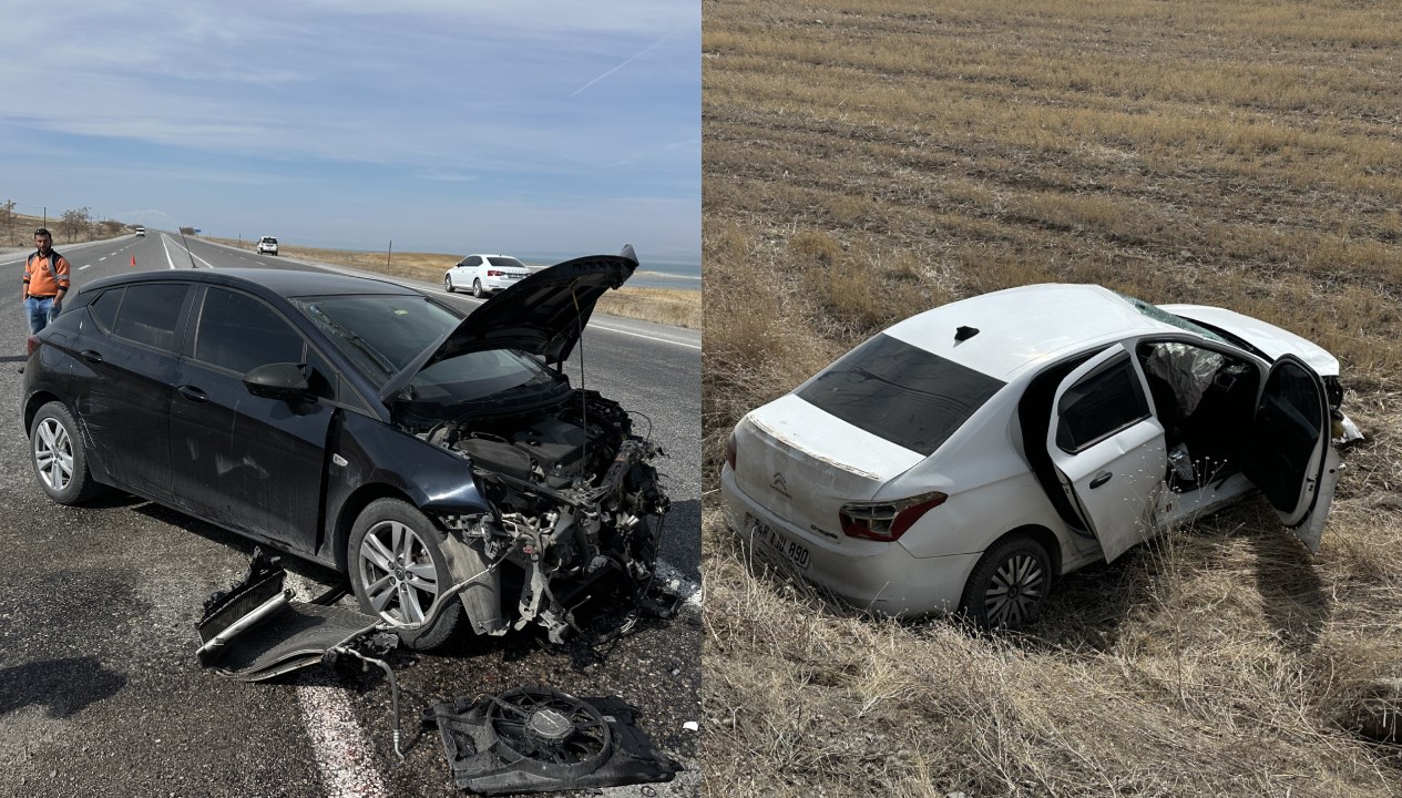 vanda iki araba kaza yapti 6 yarali mrhdiBru