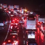 yollarda bayram yogunlugu otoyollarin kesisim noktasinda trafik durdu TXyxfhnC