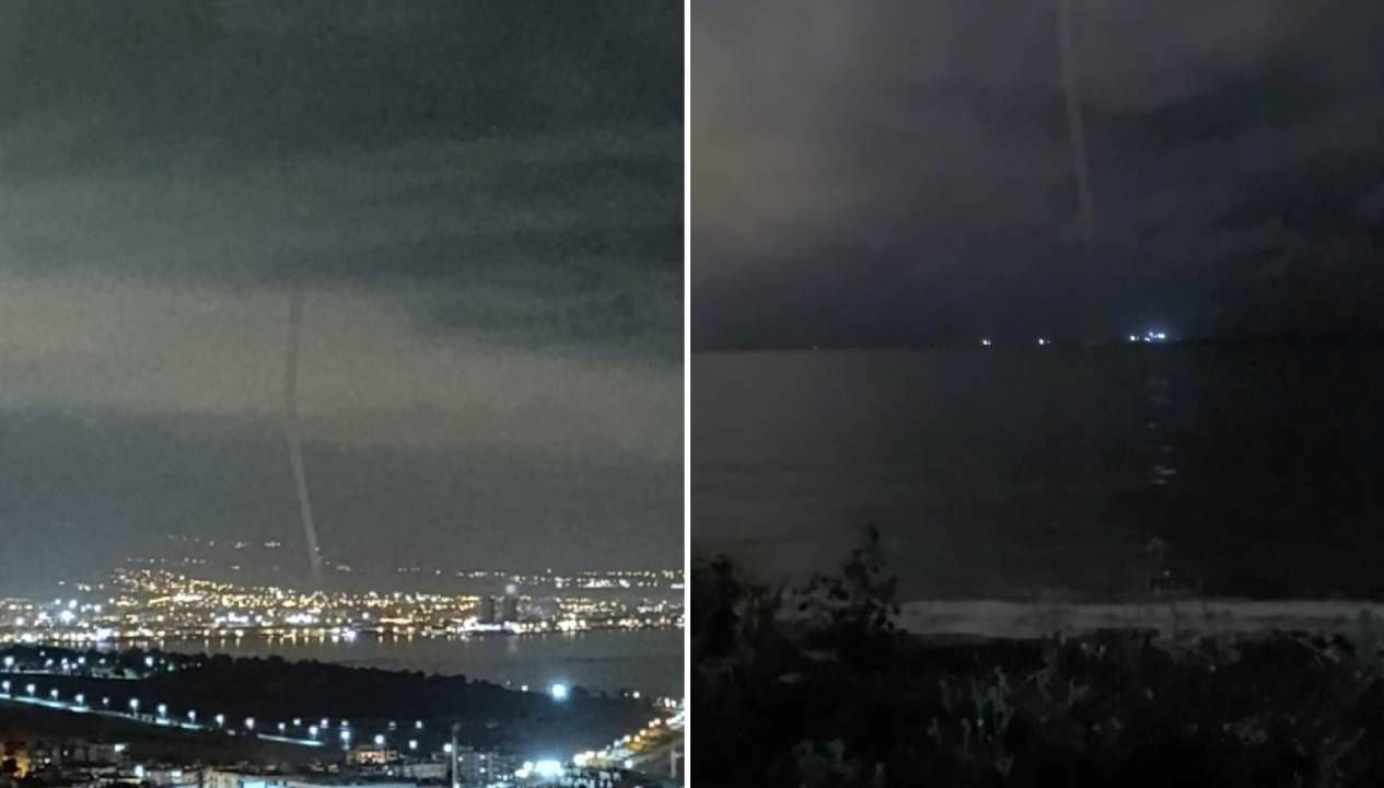 akdenizde huzursuz eden hortum