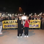 amasyada israile protesto yuruyusu daluEGsJ