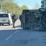 arabaya carpan arac yan yatti IAJER6RI