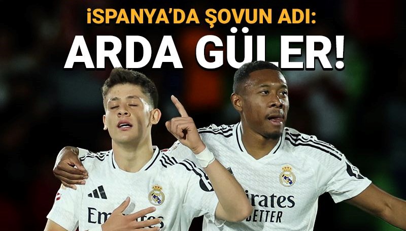 Arda Güler'in golü geceye damga vurdu, Real Madrid'i Getafe karşısında zafere taşıdı 71 arda gulerin golu geceye damga vurdu real madridi getafe karsisinda zafere tasidi eIAVg945