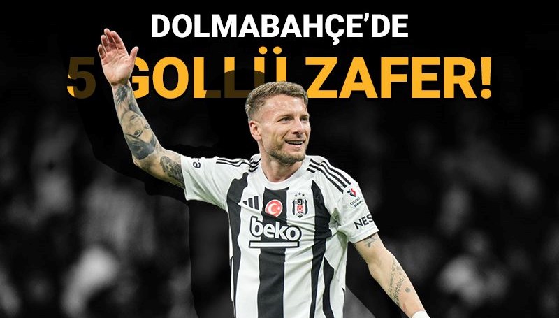 besiktas dolmabahcede 5 golle kazandi hatayspor kume dustu SX2iSJT6