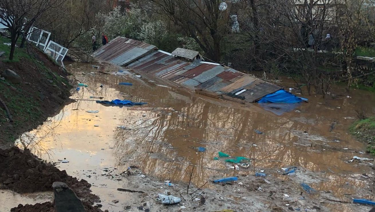 Bingöl'de Şiddetli Yağış Kabusu: Hayvan Barınakları Suya Teslim! 71 bingolu saganak vurdu ahirlar sular altinda kaldi eAnOFRMA