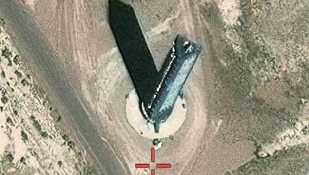 birinci defa google haritalarda goruntulendi 51 bolgedeki ucgen kule uzayli tartismalarini alevlendirdi