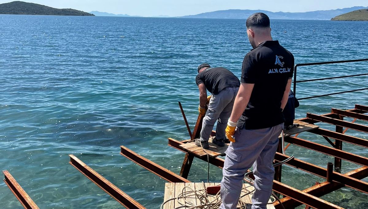 bodrumda kacak iskeleye 3 milyon lira ceza VmK26tBF