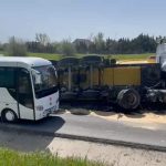buyukcekmece tem otoyolunda trafik kazasi yol 3 saat kapali kaldi kilometrelerce kuyruk olustu 61ta3aCR