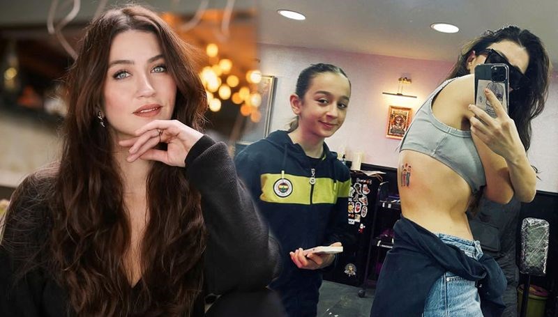 ceren benderlioglunun yeni dovmesi kizinin cizimini omur uzunlugu tasiyacak 17bejkmN