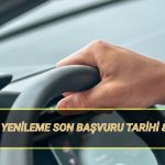 ehliyet yenileme son muracaat tarihi 2025 sofor evraki yenileme fiyati ne kadar DMLRF8VT