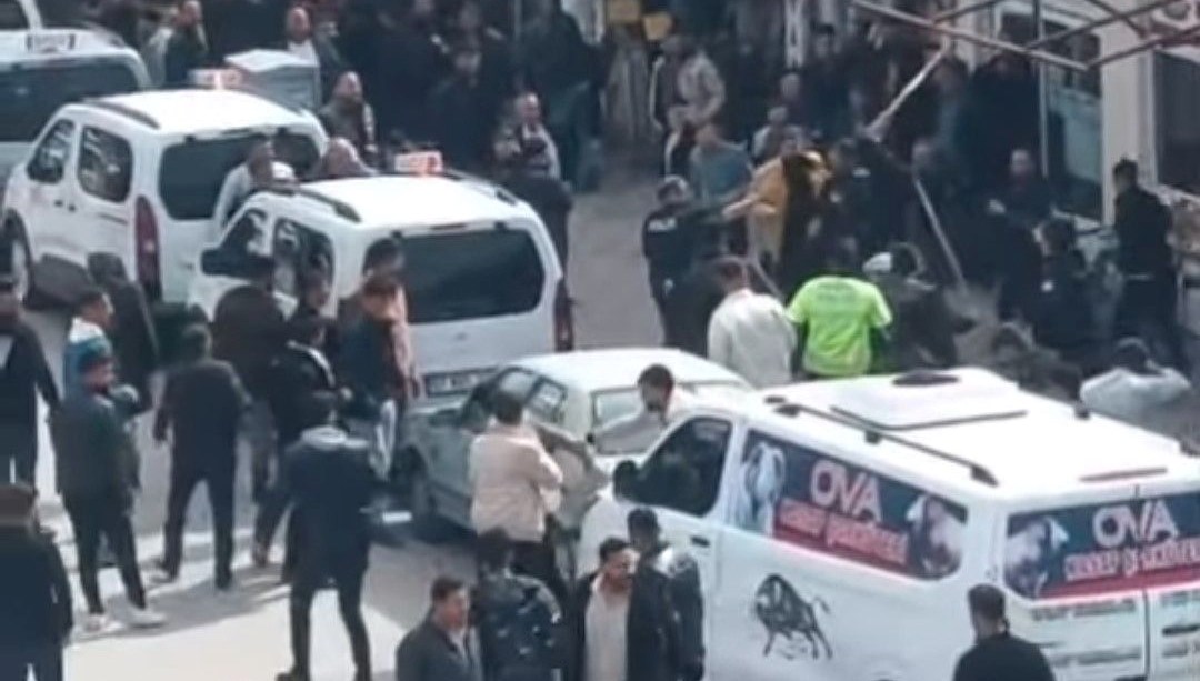 erciste tasli sopali arbede7 kisi gozaltina alindi