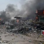 geri donusum tesisinde evvel patlama sonra yangin cikti 2 kisi yaralandi OWjSOb6v