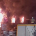 hatayda personel konteyneri alev alev yandi e2y9VLkq