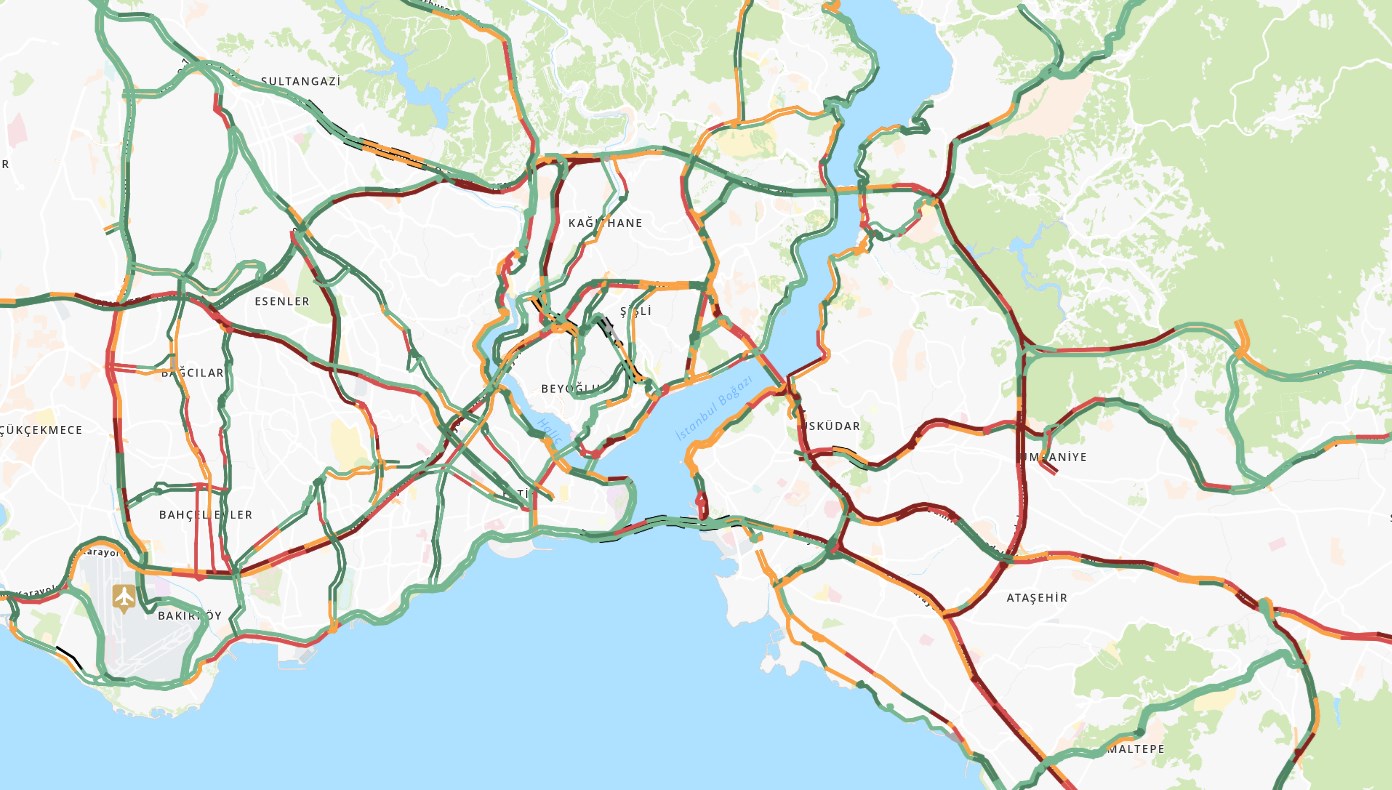 İstanbul trafiğinde yağmur yoğunluğu 71 istanbul trafiginde yagmur yogunlugu sGhIzpuU