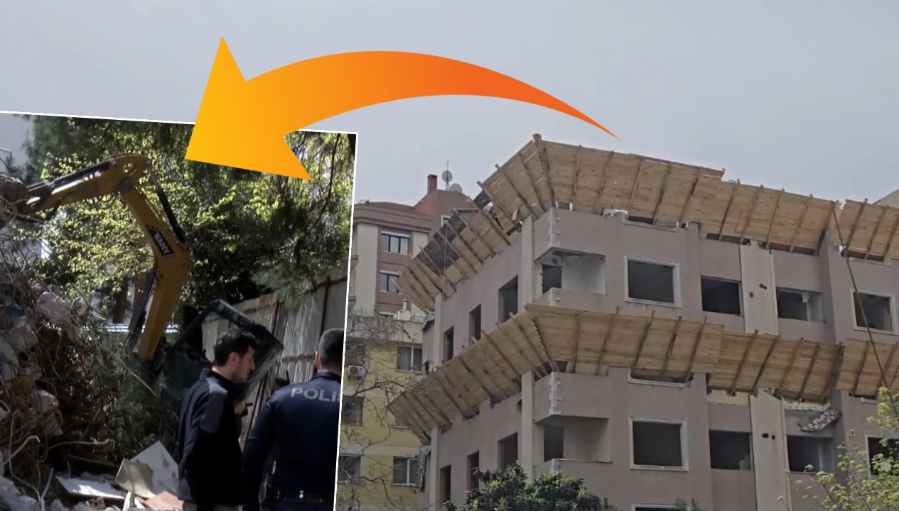 Kadıköy'de feci olay: Kepçeyle beşinci kattan düştü 71 kadikoyde feci olay kepceyle besinci kattan dustu EXWBkn9b