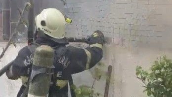 kahramanmarasta konut yangini KLXVZ1k2