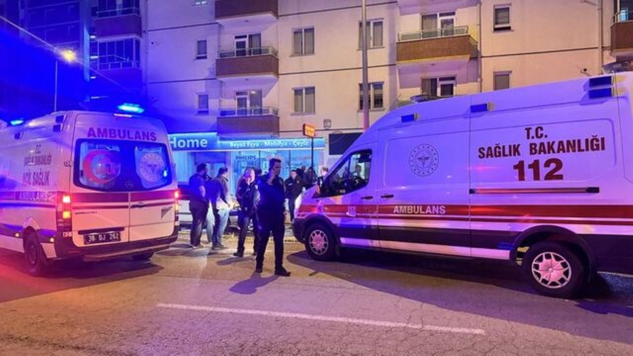 kayseride sokak ortasinda silahli catisma ApSXr6O9