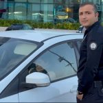 kazaya karisan soforun panigi otomobilden inmek istemedi 97nZ8ZdP