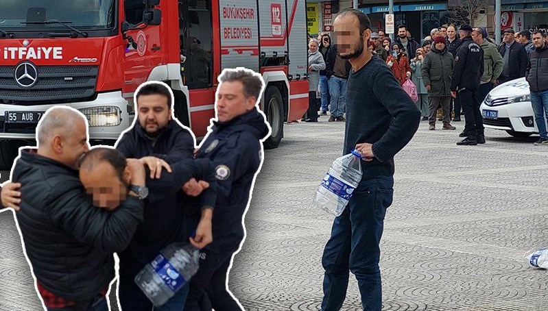 Mahalle yolu için kendini yakacaktı 71 mahalle yolu icin kendini yakacakti GvtROdAp