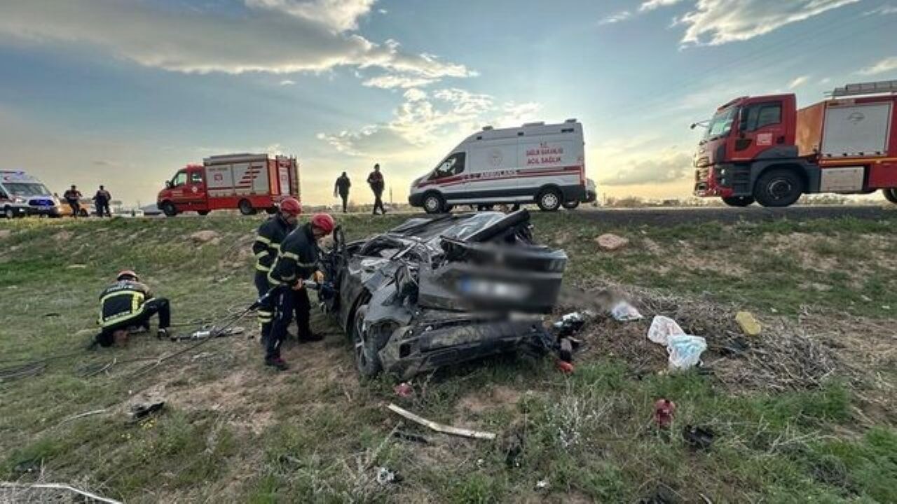 nevsehir aksaray karayolunda korkunc kaza