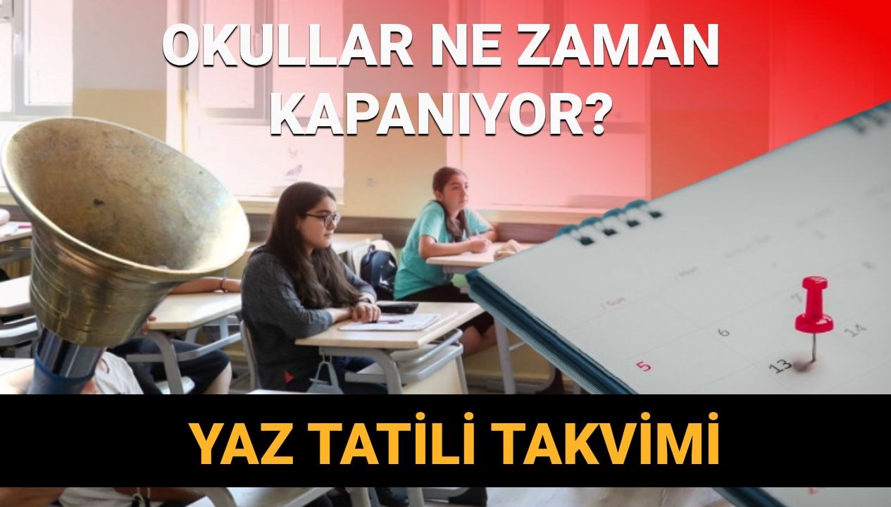Okullar ne vakit kapanıyor? 2024-2025 Yaz tatili kısaltılacak mı, erken mi başlayacak? 69 okullar ne vakit kapaniyor 2024 2025 yaz tatili kisaltilacak mi erken mi baslayacak ycugqHwG