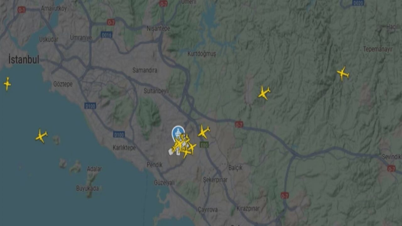 sabiha gokcen havalimaninda ucaklara deprem uyarisi OaBTLLkH