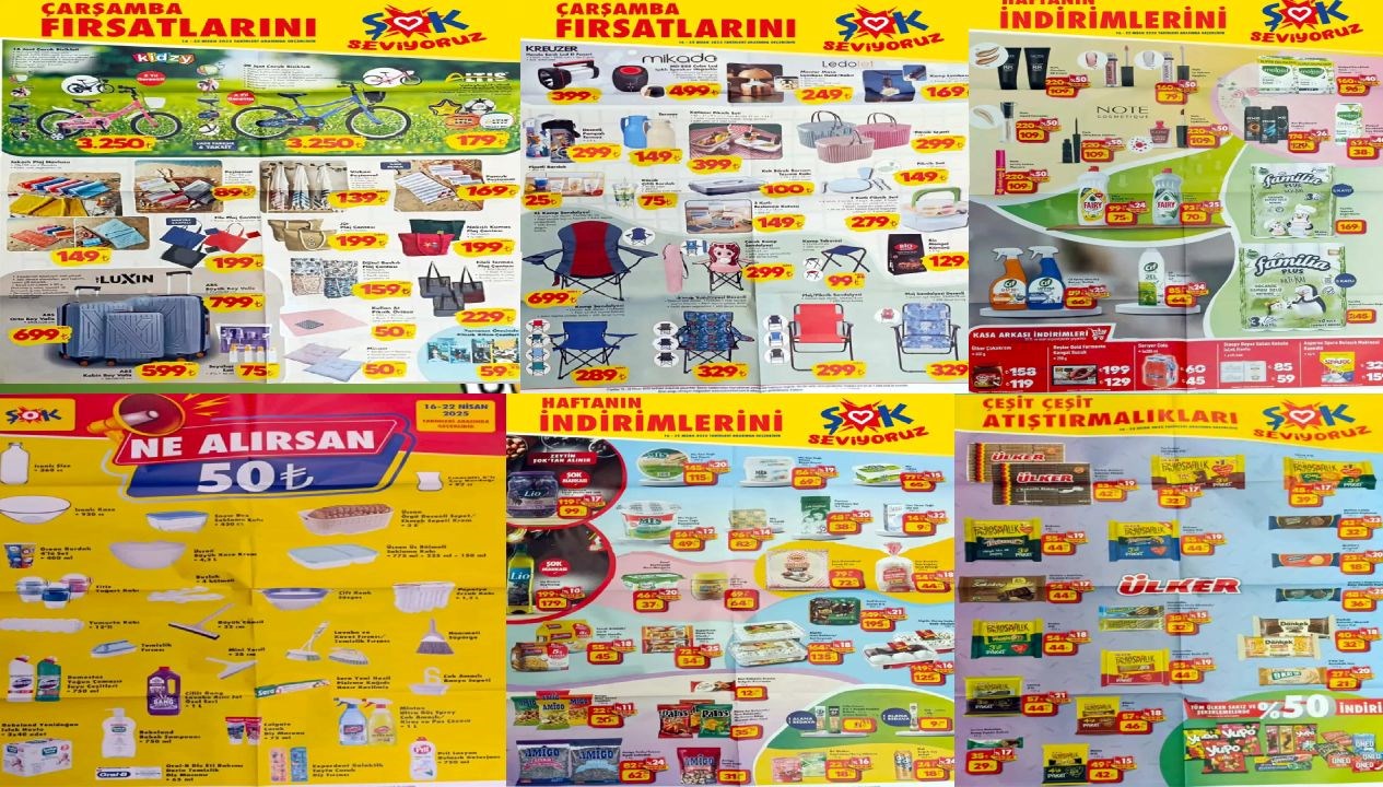 sok market 16 nisan aktuel eserler katalogu kamp eserleri valiz cesitleri ve bisiklet geliyor