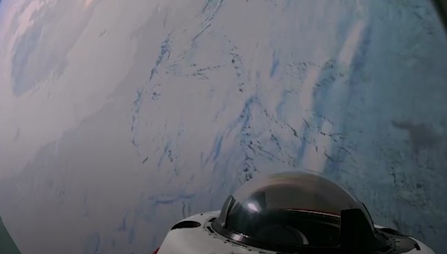 spacexten tarihi misyon kutup yorungesinden birinci imajlar geldi