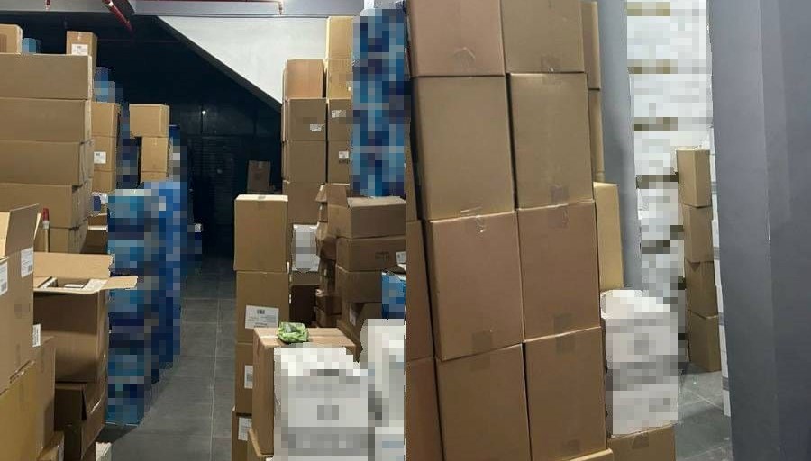 tekirdagda milyonlarca makaron ele gecirildi