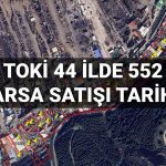 toki 44 vilayette 552 arsa satisi acik artirmasi ne vakit yapilacak istanbul ankara izmir 3g91eO1K