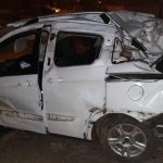 vanda denetimden cikan arac takla atti 1 yarali kqYGakjV