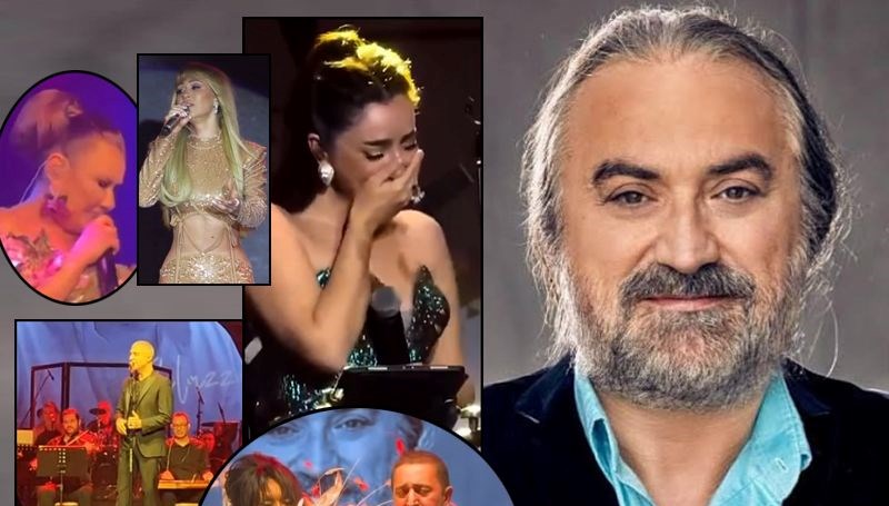 volkan konak sahnede muziklerle anildi paramparca olduk