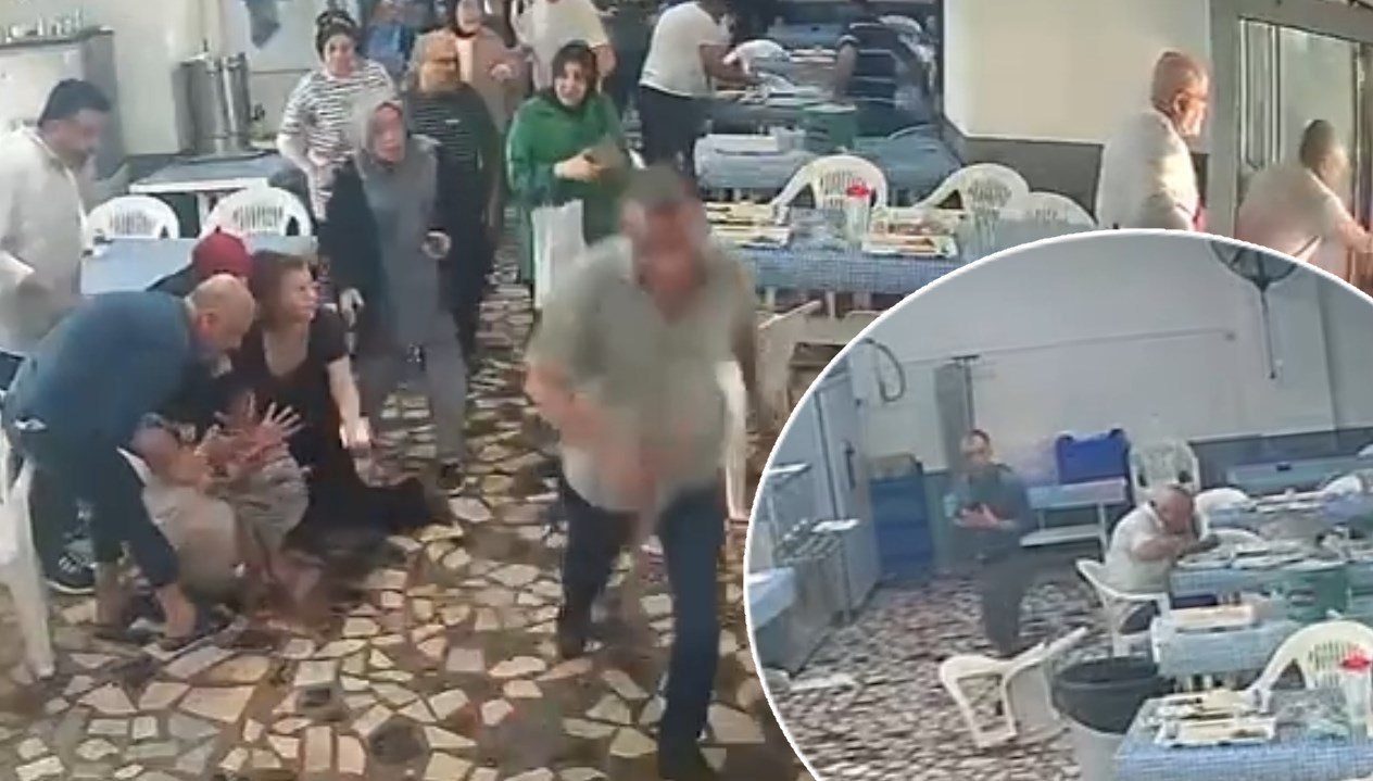 Yemekhanede zelzele anı: Kimi bayıldı kimi kaçtı, o yemeğini bırakmadı 71 yemekhanede zelzele ani kimi bayildi kimi kacti o yemegini birakmadi IajTcU57