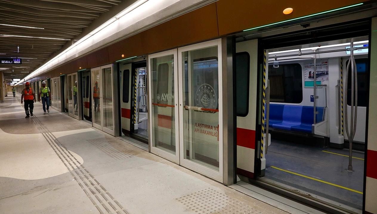 yenikapi haciosman metro cizgisinde birtakim duraklar isletmeye kapatilacak