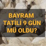 bayram tatili 9 gun mu oldu kurban bayrami tatili 9 gun mu kac gun pVBqdbv1