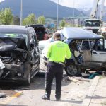 beton mikseri dehseti araclari onune katti caddeyi savas alanina cevirdi cfcrxyRP