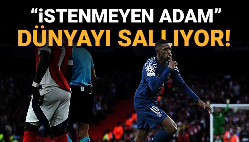 dunya futbolunun istenmeyen cocugu ousmane dembele sampiyonlar ligini salliyor arsenali de devirdi er3PAvH1