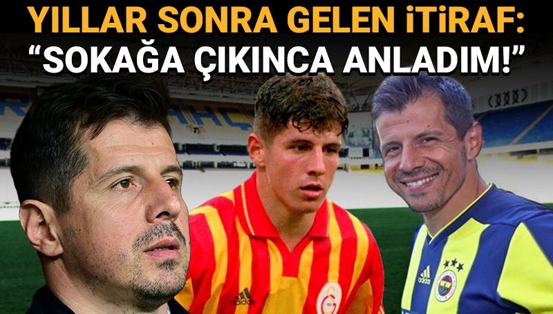 Emre Belözoğlu'ndan yıllar sonra gelen Fenerbahçe itirafı: "Sokağa çıktığımda fark ettim" 71 emre belozoglundan yillar sonra gelen fenerbahce itirafi sokaga ciktigimda fark ettim untfuNe4