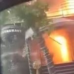 esenyurtta yangin panigi 132 daireli bina tahliye edildi qLmsxVEN