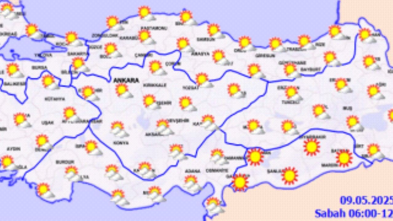 hava durumu 9 mayis 2025 yXvz8eJ4