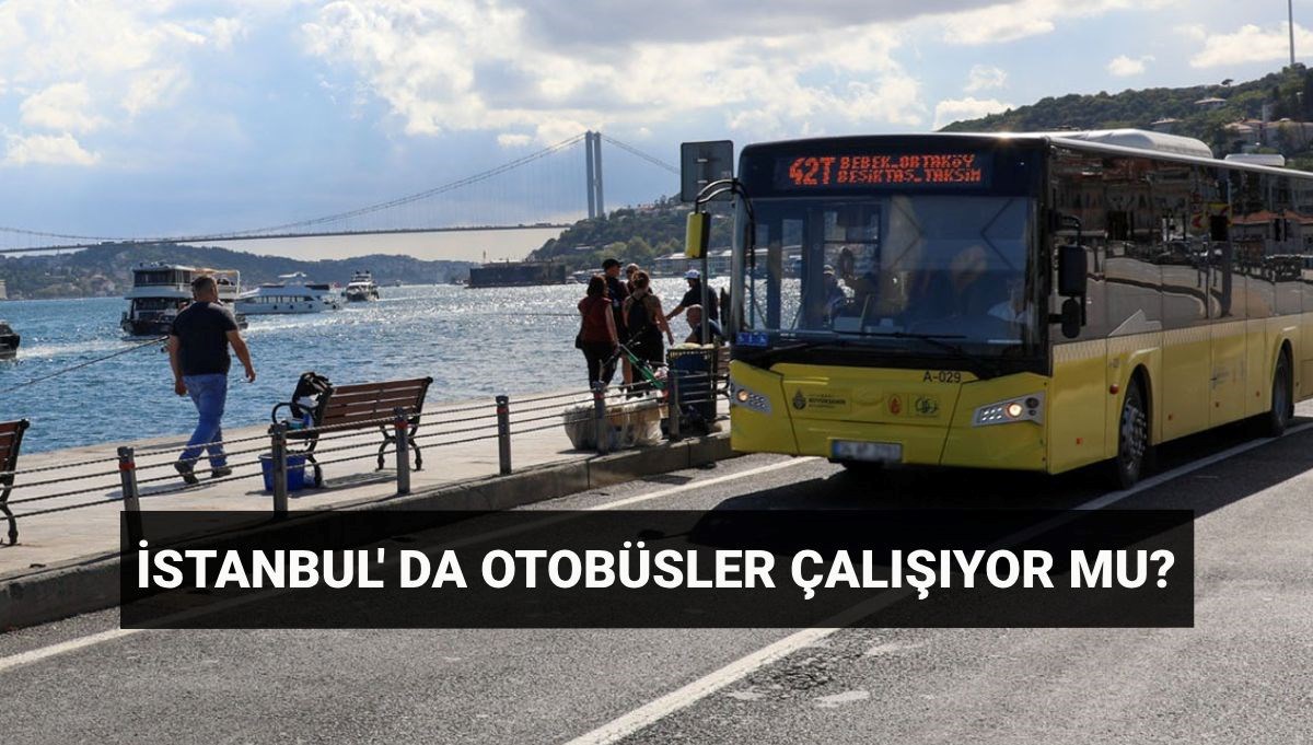 istanbulda bugun otobusler calisiyor mu 22 mayis otobus seferleri iptal mi neden calismiyor nsemgJ1k