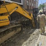 istanbulda yol calismasinda gocuk bir emekci mahsur kaldi 1HHPletx