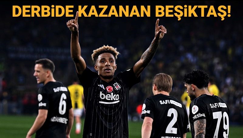 Kadıköy'deki dev derbide kazanan Beşiktaş! 71 kadikoydeki dev derbide kazanan besiktas wYXEAnPT