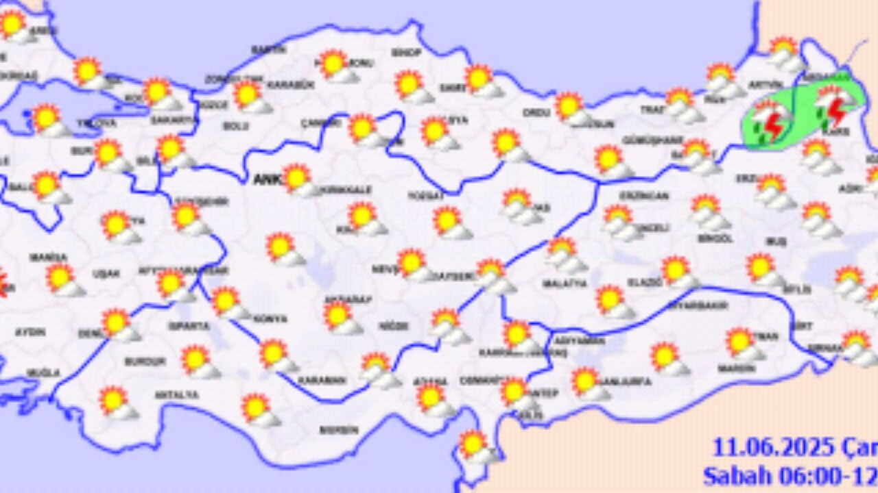 hava durumu 12 haziran 2025 z56DSfrQ