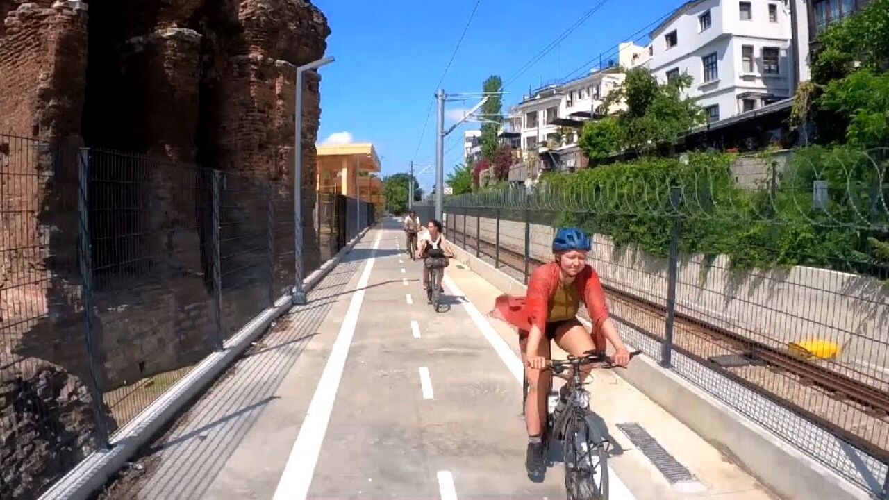 istanbul tarihi yarimadada bisiklet treni deneme seferlerine basladi XQyjjH9k