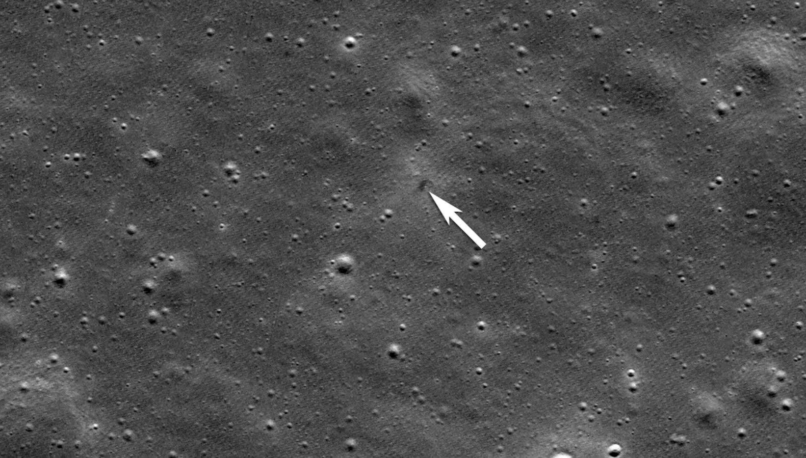 nasa goruntuledi japon uzay aracinin ayda cakildigi yer bp5QwGkW