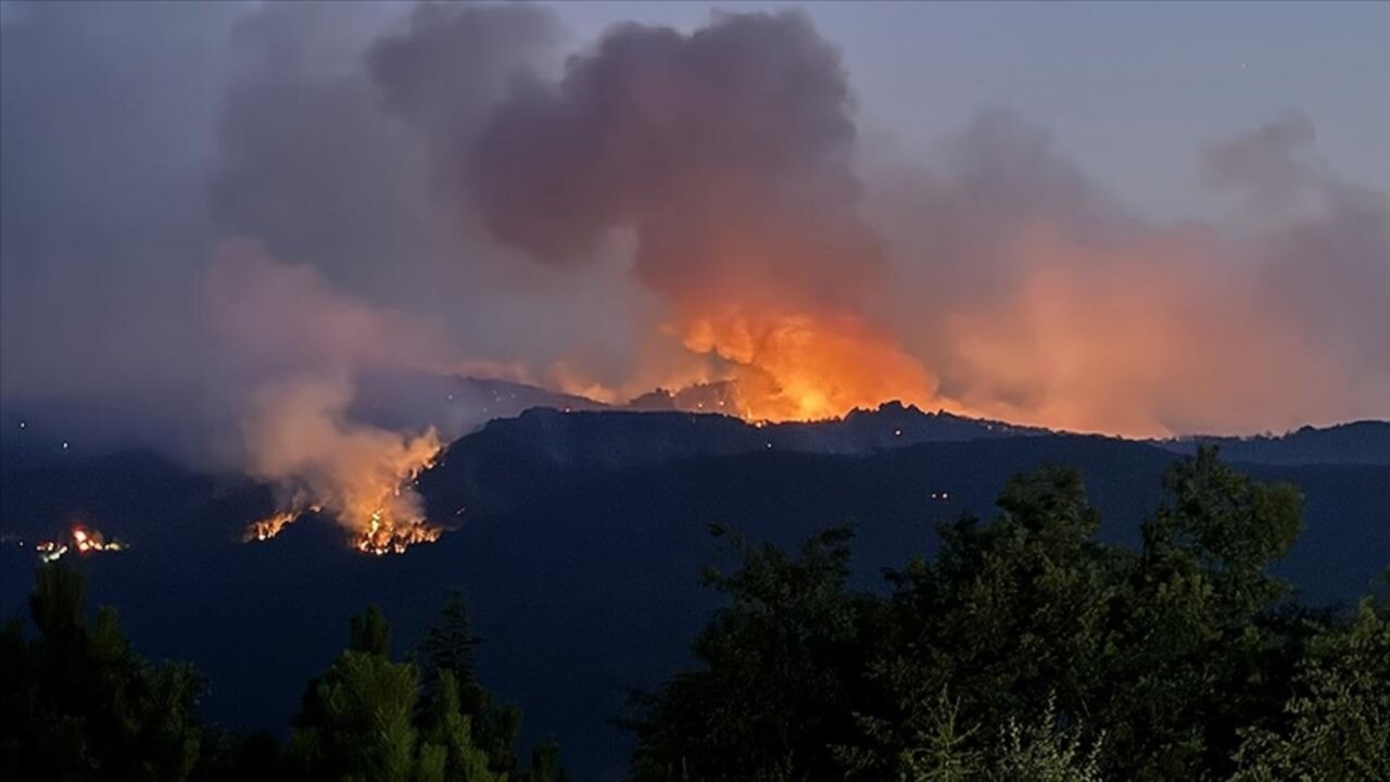 eskisehirdeki orman yangininda 10 kahraman sehit oldu