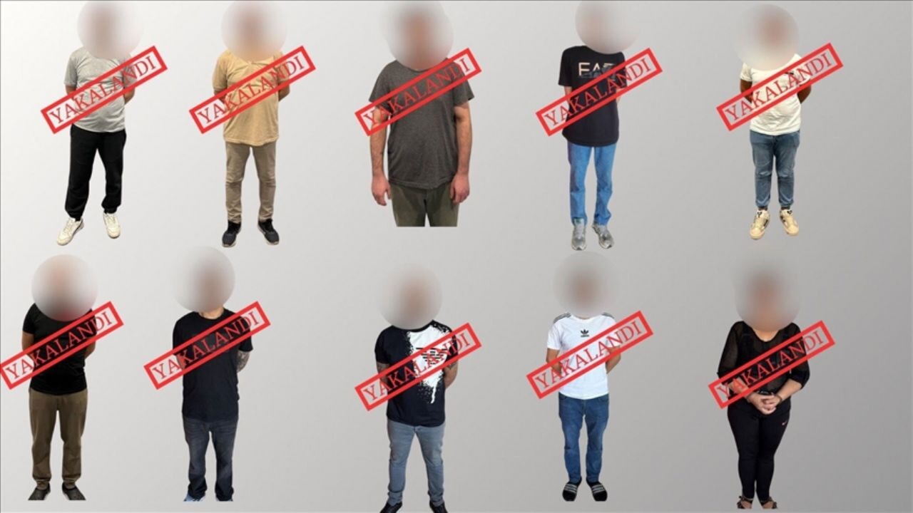 kirmizi bultenle aranan 10 suclu yakalandi fSEXARgy